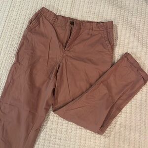 DUSTY ROSE WORK PANTS